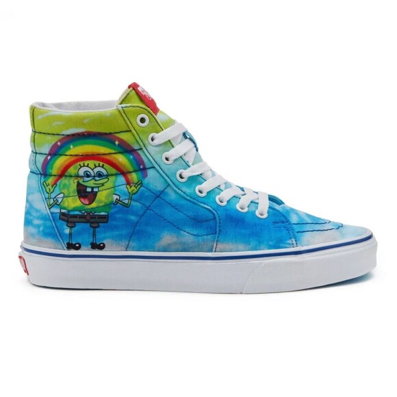 Vans X SpongeBob Sk8-Hi Imagination Sneakers Limited-Edition shoe - Picture 4 of 12